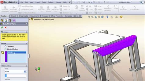 solidworks sheet metal welds|solidworks create weldment from sketch.